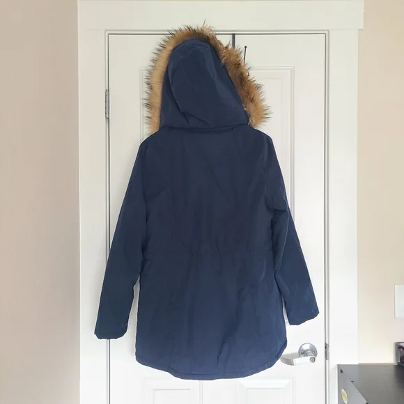 Womens Clothing Outerwear Coats & Jackets Halitec Hooded Coat Jacket Winter - Picture 3 of 8